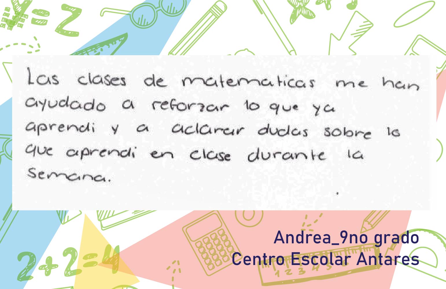  Andrea (Estudiante) dice: 